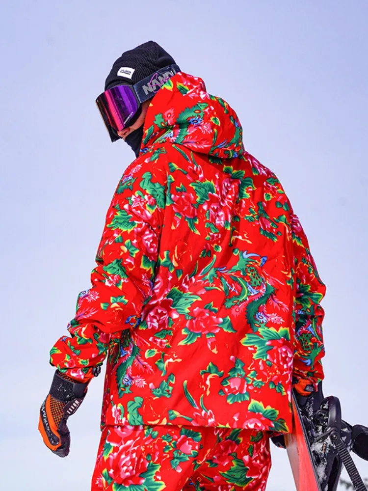 Мужская зимняя утепленная куртка с флисовой подкладкой для активного отдыха, ветрозащитная, водонепроницаемая, теплая, хлопковая, с дизайном «Большой цветок» в стиле Северо-Востока
Мужская зимняя утепленная куртка с флисовой подкладкой для активного отдыха, ветрозащитная, водонепроницаемая, теплая, хлопковая, с дизайном «Большой цветок» в стиле Северо-Востока