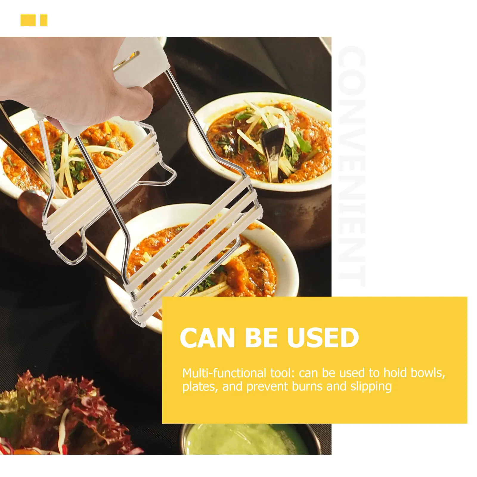 Anti-Scald Bowl Clip Stainless Steel Kitchen Tool Plate Pan Gripper Hot Dish Lifter Insulation Ergonomic Heat Resistant
Anti-Scald Bowl Clip Stainless Steel Kitchen Tool Plate Pan Gripper Hot Dish Lifter Insulation Ergonomic Heat Resistant