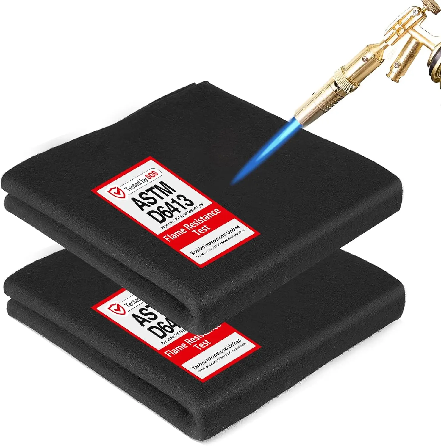 Fireproof Welding Blanket 40x40 Inch, 10mm Thick Heat Resistant Mat, UL SGS Certified for Plumbing HVAC Welding Brazing
Fireproof Welding Blanket 40x40 Inch, 10mm Thick Heat Resistant Mat, UL SGS Certified for Plumbing HVAC Welding Brazing