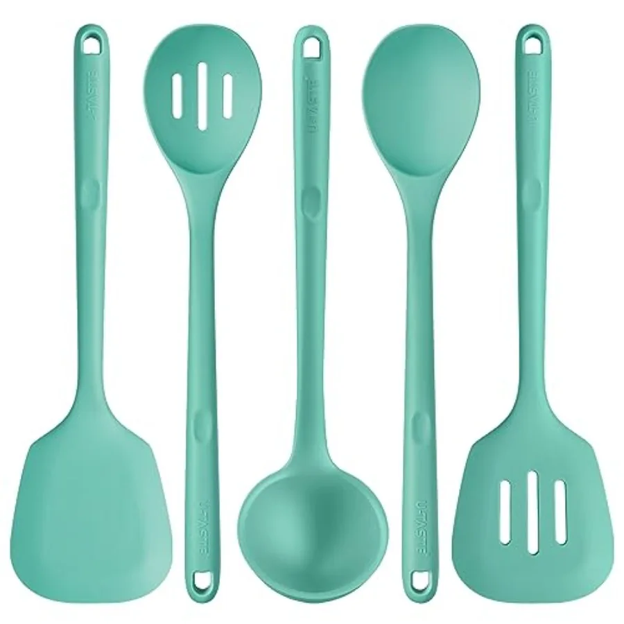 600ºF Heat Resistant Kitchen Utensil: 13.6" Extra Long Silicone Cooking Tools Set Food-Grade Non-Stick Solid and Slotted Turner
600ºF Heat Resistant Kitchen Utensil: 13.6" Extra Long Silicone Cooking Tools Set Food-Grade Non-Stick Solid and Slotted Turner