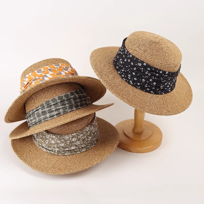 2025 New Hand-woven Straw Hat Vacation Beach Hat Women's Summer Flat-top Sun Hat Fashionable UV Protection Panama Straw Hat
2025 New Hand-woven Straw Hat Vacation Beach Hat Women's Summer Flat-top Sun Hat Fashionable UV Protection Panama Straw Hat