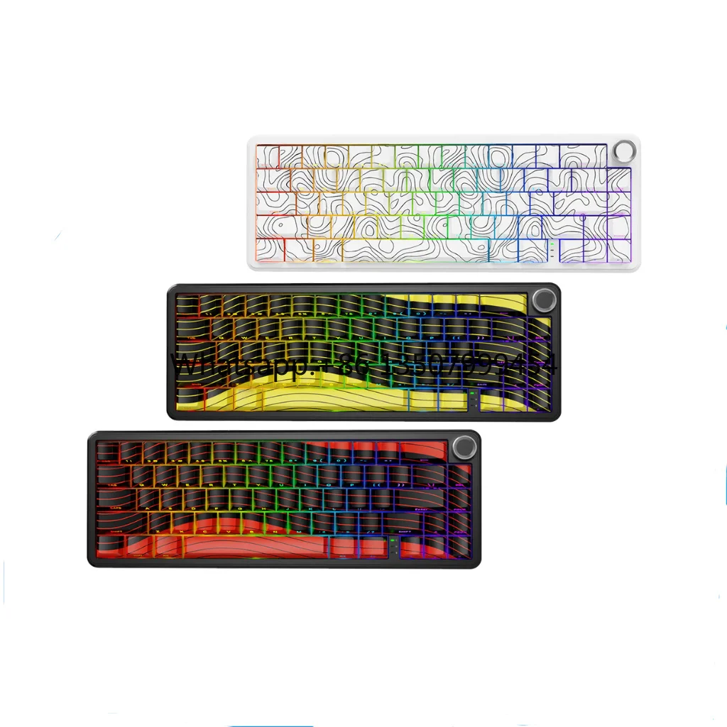 Attack Shark X65 RGB Wireless Keyboard with Mechanical Switch USB Interface English New Desktop Application Magnetic Keyboard
Attack Shark X65 RGB Wireless Keyboard with Mechanical Switch USB Interface English New Desktop Application Magnetic Keyboard