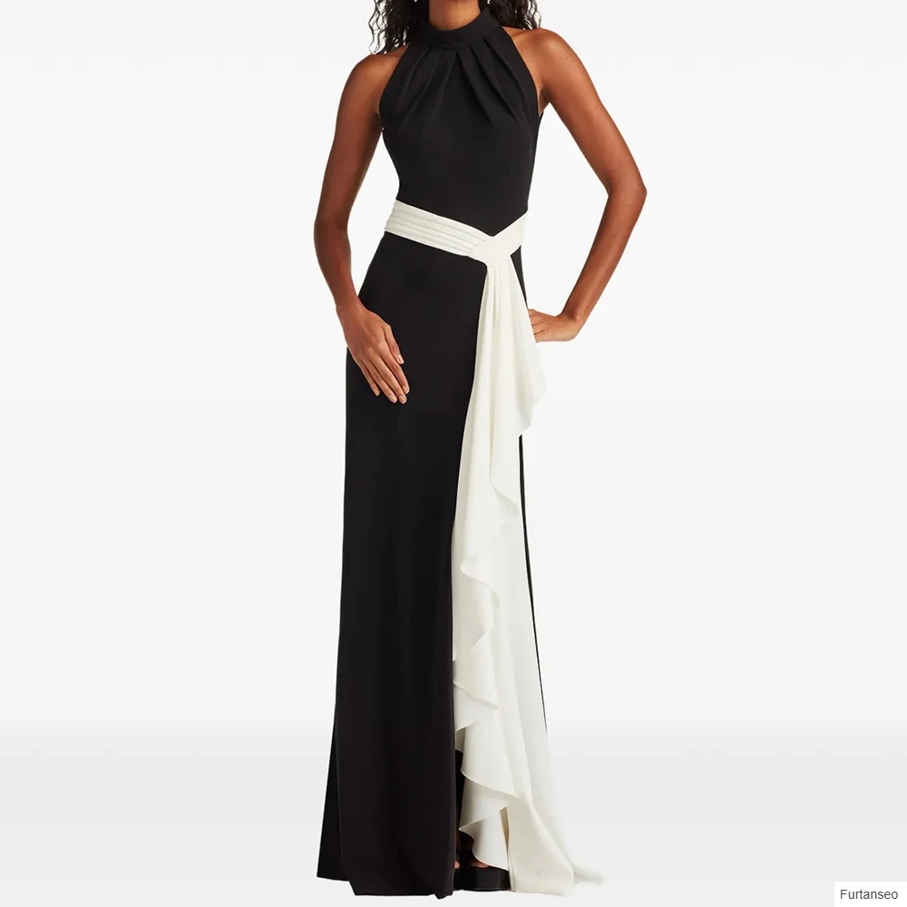 Вечерние платья А-силуэта для женщин, длиной в пол, с высоким воротом, без рукавов, для выпускного вечера, модные, с плиссировкой, простые, драпированные, повседневные, на заказ
Вечерние платья А-силуэта для женщин, длиной в пол, с высоким воротом, без рукавов, для выпускного вечера, модные, с плиссировкой, простые, драпированные, повседневные, на заказ