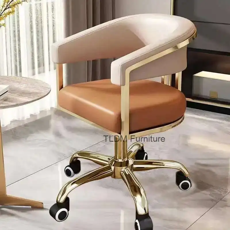 Light Luxury Swivel Bar Chair Backrest Soft Seat Gold Bar Chair Enlarged Seat Can Be Raised and Lowered Bar Chair Bars Stools
Light Luxury Swivel Bar Chair Backrest Soft Seat Gold Bar Chair Enlarged Seat Can Be Raised and Lowered Bar Chair Bars Stools
