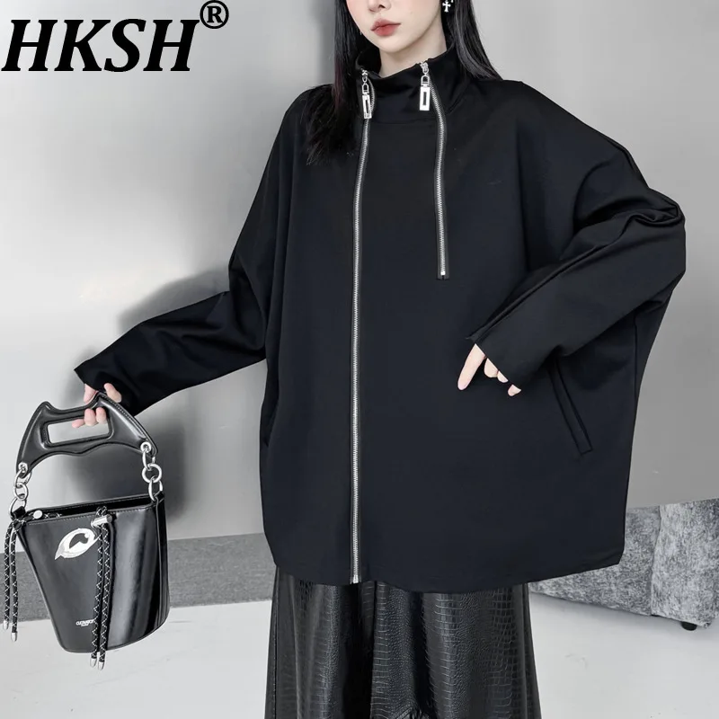 HKSH Women Sweatshirt Asymmetric Zipper Niche Design Versatile Dark Casual Trend Oversized Jacket New Spring Autumn 2026 HK20135
HKSH Women Sweatshirt Asymmetric Zipper Niche Design Versatile Dark Casual Trend Oversized Jacket New Spring Autumn 2026 HK20135
