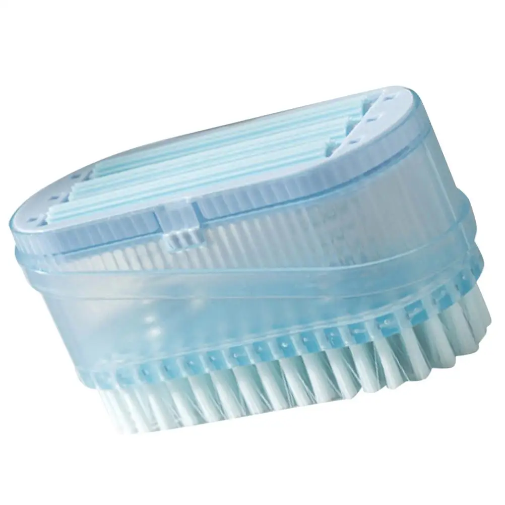 Dual-sided Soap Box Brush in Lake Blue Portable for Cleaning Clothes Shoes Dishes Kitchen Bathroom Use Soap Container with
Dual-sided Soap Box Brush in Lake Blue Portable for Cleaning Clothes Shoes Dishes Kitchen Bathroom Use Soap Container with