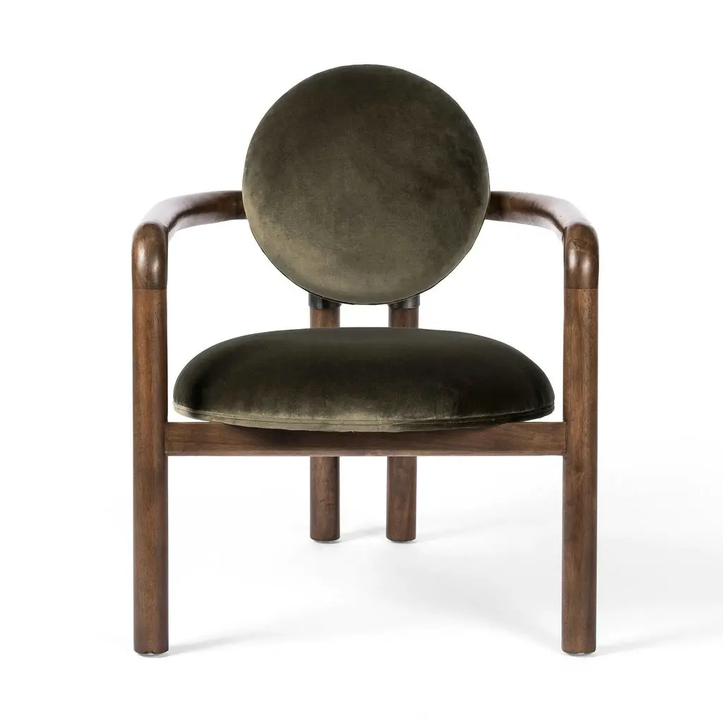 #Modern Rustic LivingRoom comfort Performance Olive Green Velvet Accent Chair Farmhouse Solid Wood Single Sofa Chair for Bedroom
#Modern Rustic LivingRoom comfort Performance Olive Green Velvet Accent Chair Farmhouse Solid Wood Single Sofa Chair for Bedroom