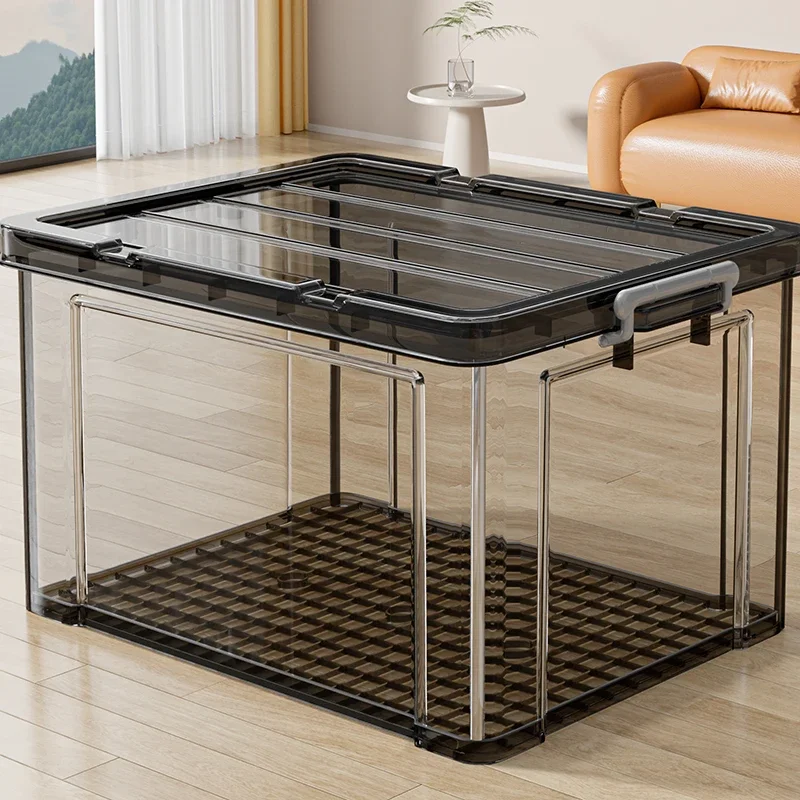 Large capacity transparent storage box household wardrobe clothing plastic box toy trunk storage box
Large capacity transparent storage box household wardrobe clothing plastic box toy trunk storage box