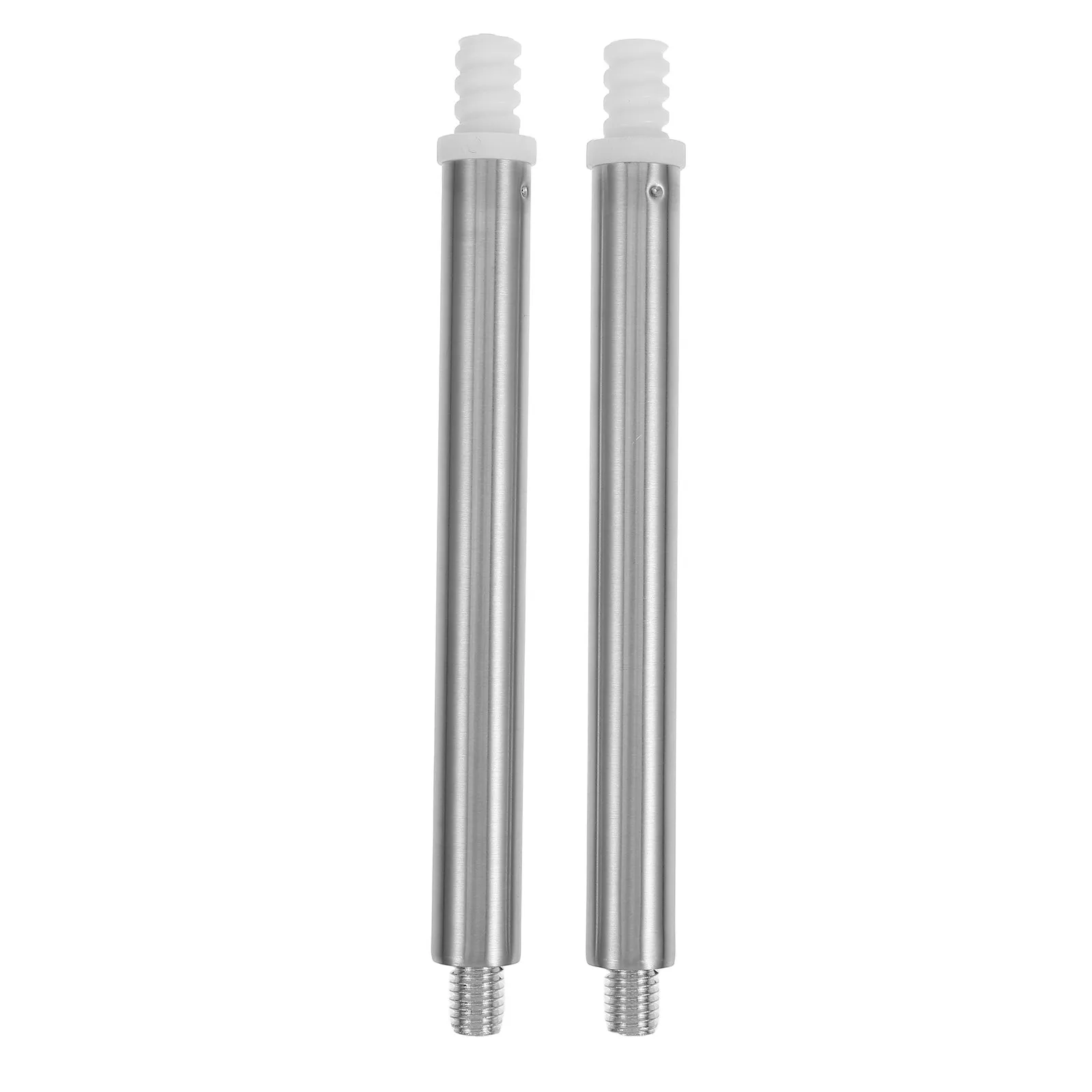 2Pcs Toilet Brush Replacement Pole Stainless Steel Reinforced Lower Handle for Bathroom Cleaning Brush Head Adapter
2Pcs Toilet Brush Replacement Pole Stainless Steel Reinforced Lower Handle for Bathroom Cleaning Brush Head Adapter