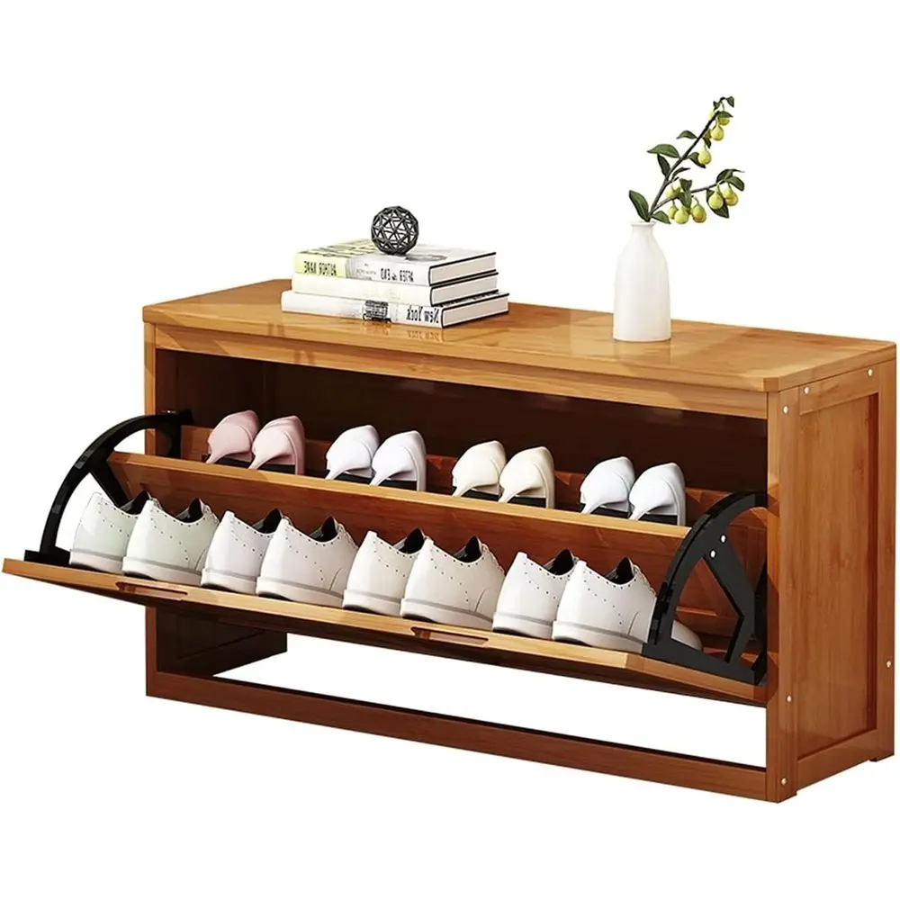 Бамбуковая 2-ярусная полка для обуви: дышащая тумба для хранения в прихожей, гостиной и ванной комнате
Бамбуковая 2-ярусная полка для обуви: дышащая тумба для хранения в прихожей, гостиной и ванной комнате