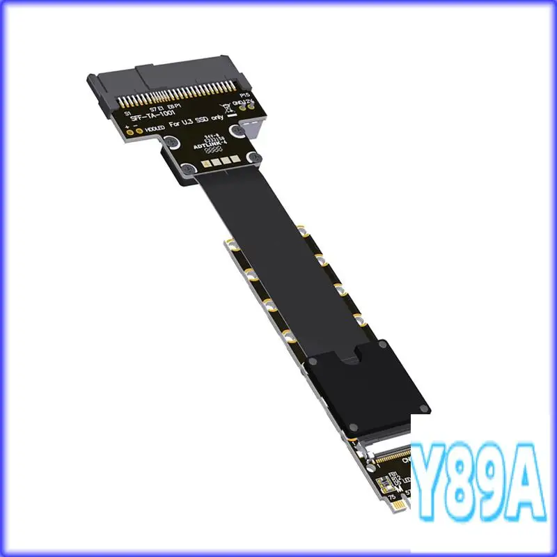 GO-50Cm F47SM M.2 Nvme To U.3 SSD High-Speed Cable, SFF-TA-1001, Pcie 5.0 X4, 128G/Bps Professional Grade Cable
GO-50Cm F47SM M.2 Nvme To U.3 SSD High-Speed Cable, SFF-TA-1001, Pcie 5.0 X4, 128G/Bps Professional Grade Cable
