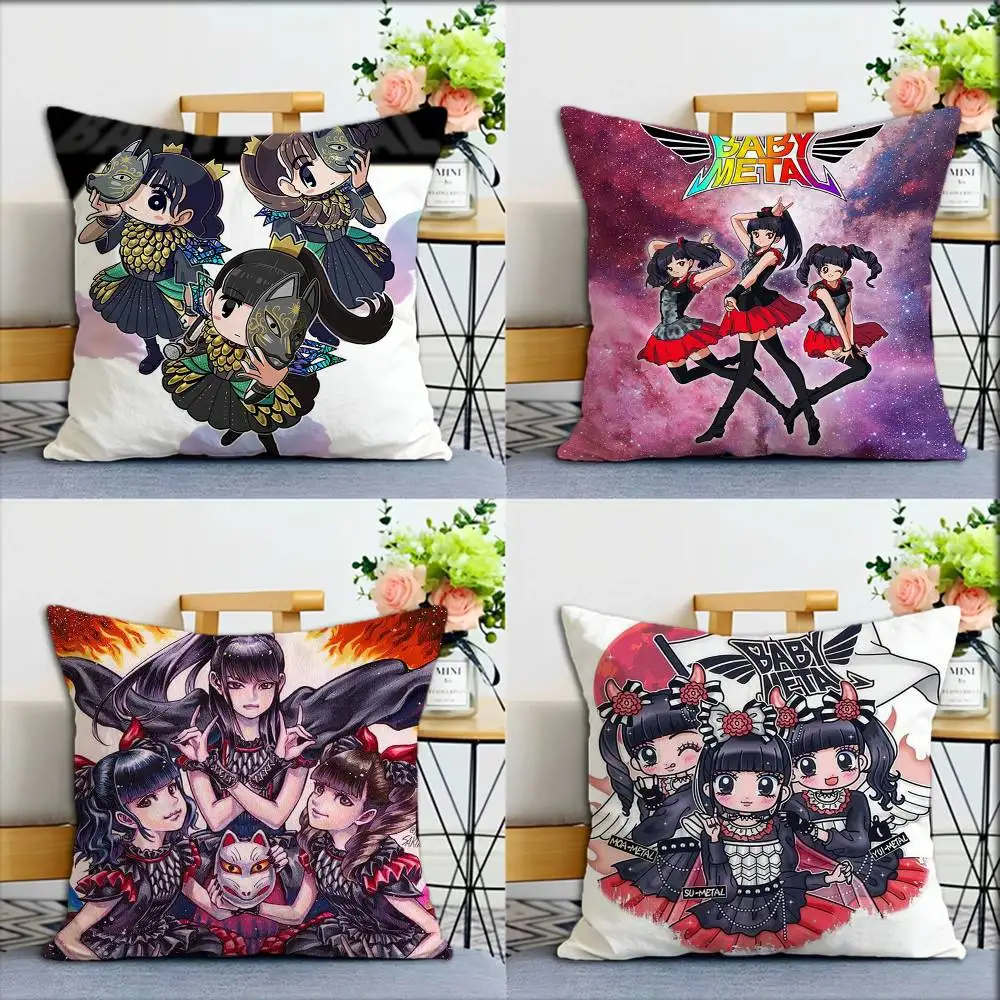 Girls Rock Band B-Babymetal World Various Sizes Square Pillow Case For Car Home Bedchamber Decor
Girls Rock Band B-Babymetal World Various Sizes Square Pillow Case For Car Home Bedchamber Decor