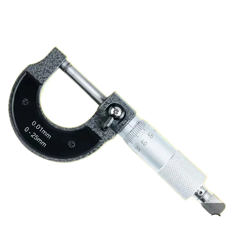Range 0-25mm Accuracy 0.01mm Outside Micrometer Caliper Precision Measuring Tool with Box
Range 0-25mm Accuracy 0.01mm Outside Micrometer Caliper Precision Measuring Tool with Box