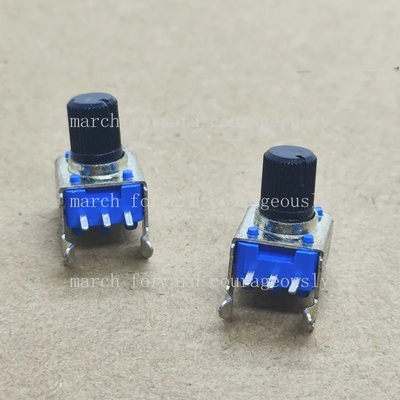 10pcs 0932RV09 type single-link 3-pin vertical potentiometer for B100K speaker, volume control knob 8MM, B104
10pcs 0932RV09 type single-link 3-pin vertical potentiometer for B100K speaker, volume control knob 8MM, B104