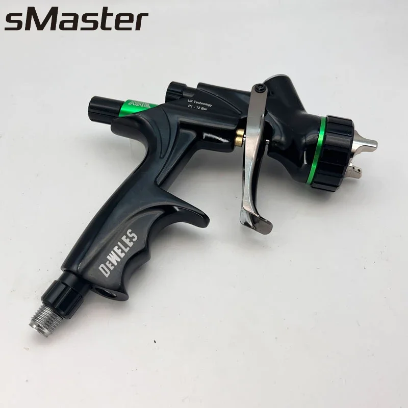 sMaster Black Spray Gun 1.3mm Pro Lite Stainless Steel Nozzle Air Spray Gun NVE For Car Spray Paint Water-based Paint Varnish
sMaster Black Spray Gun 1.3mm Pro Lite Stainless Steel Nozzle Air Spray Gun NVE For Car Spray Paint Water-based Paint Varnish