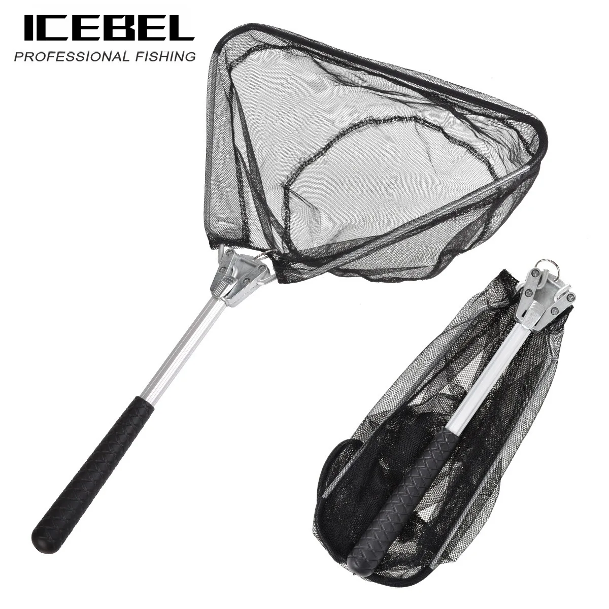 ICEBEL Mini Aluminum Foldable Fly Fishing Handheld Landing Net, Compact Portable Accessory for Streamlined Angling Adventures
ICEBEL Mini Aluminum Foldable Fly Fishing Handheld Landing Net, Compact Portable Accessory for Streamlined Angling Adventures