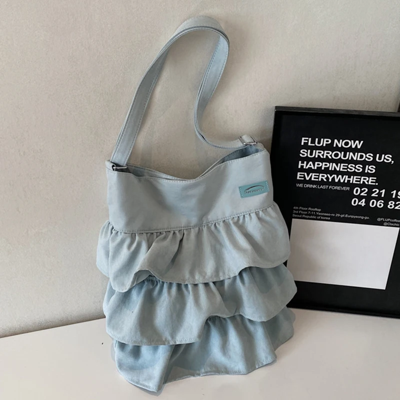 HAEX Ruffles Women Tote Bags 2025 Fashion Designer Like Skirts Ladies Underarm Shoulder Bag Large Capacity Commute Bolso Mujer
HAEX Ruffles Women Tote Bags 2025 Fashion Designer Like Skirts Ladies Underarm Shoulder Bag Large Capacity Commute Bolso Mujer