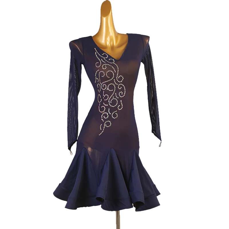 2023 New Latin Dance Competition Dresses Rhinestone Women's Sexy Mesh Rumba Tango Clothing Adult Kds Stage Costumes TXH-LQ369
2023 New Latin Dance Competition Dresses Rhinestone Women's Sexy Mesh Rumba Tango Clothing Adult Kds Stage Costumes TXH-LQ369