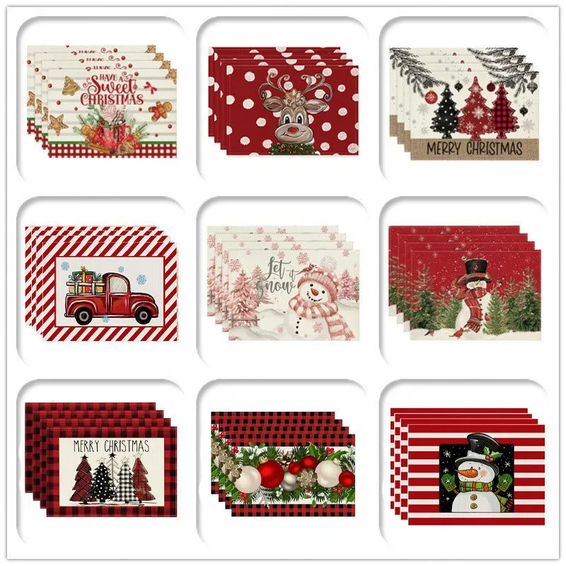32x43cm Table Cloth Durable Polyester Thicken Placemat Reusable for Kitchen Dining Wedding Decoration
32x43cm Table Cloth Durable Polyester Thicken Placemat Reusable for Kitchen Dining Wedding Decoration
