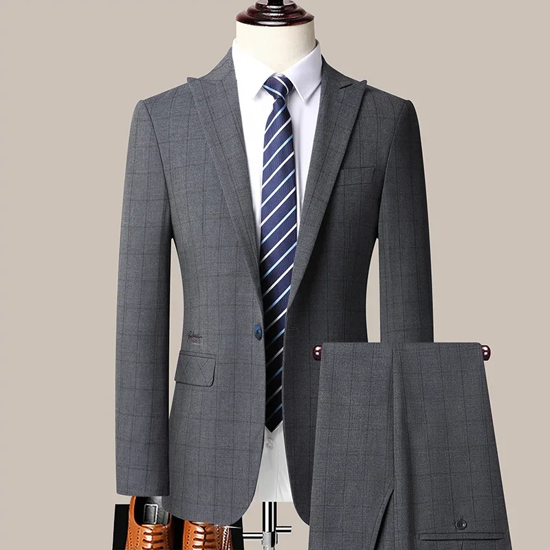 Boutique 5XL (Blazer + Trousers) Men's Suit Fashion Business Italian Style Gentleman Casual Wedding Dress Formal 2-piece Set
Boutique 5XL (Blazer + Trousers) Men's Suit Fashion Business Italian Style Gentleman Casual Wedding Dress Formal 2-piece Set