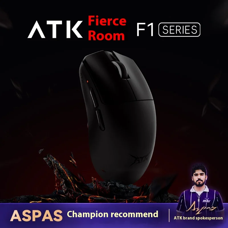 Двухрежимная мышь Atk Liekong F1, легкая, Paw3950, игровая, для киберспорта, офиса, эргономичное покрытие со льдом, маленькая рука, низкая задержка
Двухрежимная мышь Atk Liekong F1, легкая, Paw3950, игровая, для киберспорта, офиса, эргономичное покрытие со льдом, маленькая рука, низкая задержка