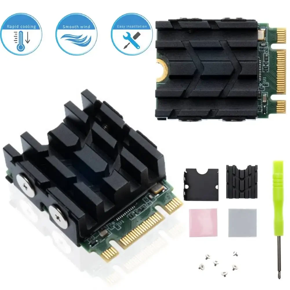 SSD Heat Dissipation Pad M.2 NVME 2230 SSD Heatsink with Thermal Pads Hard Drive Heat Sink for Desktop Computer 2230 SSD Cooling
SSD Heat Dissipation Pad M.2 NVME 2230 SSD Heatsink with Thermal Pads Hard Drive Heat Sink for Desktop Computer 2230 SSD Cooling