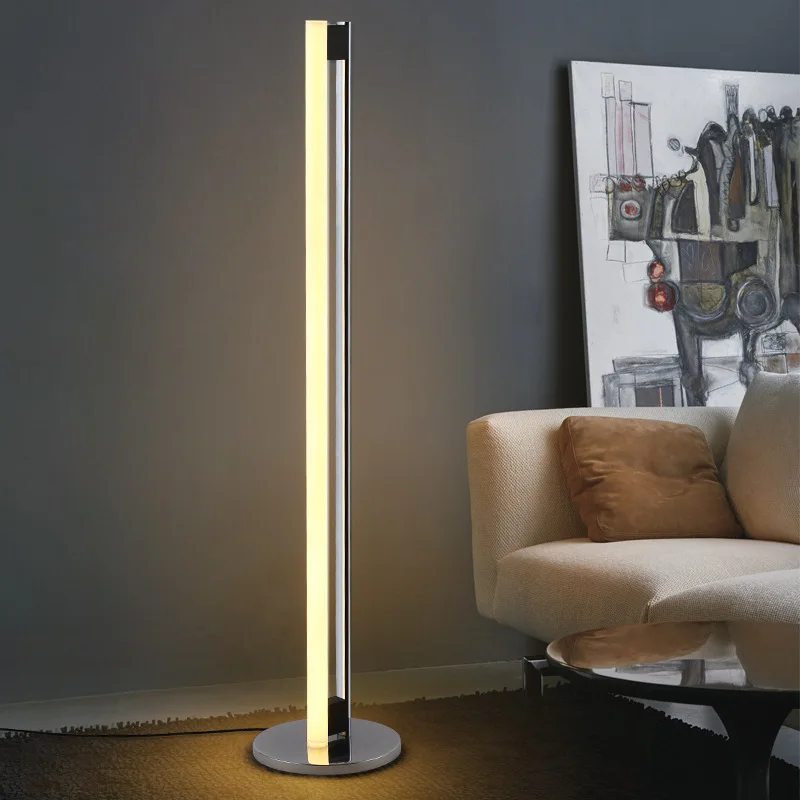 Nordic Light Luxury Living Room Sofa Floor Lamp LED Room Vertical Floor Lamp Modern Simple Creative Warm Decoration Lamp
Nordic Light Luxury Living Room Sofa Floor Lamp LED Room Vertical Floor Lamp Modern Simple Creative Warm Decoration Lamp