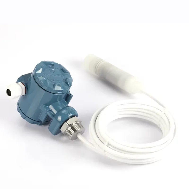 4-20mA Sea Water Acid Alkali Anticorrosion Level Sensor PTFE Probe Corrosive Liquid Level Transmitter Gauge for Sewage Tank
4-20mA Sea Water Acid Alkali Anticorrosion Level Sensor PTFE Probe Corrosive Liquid Level Transmitter Gauge for Sewage Tank