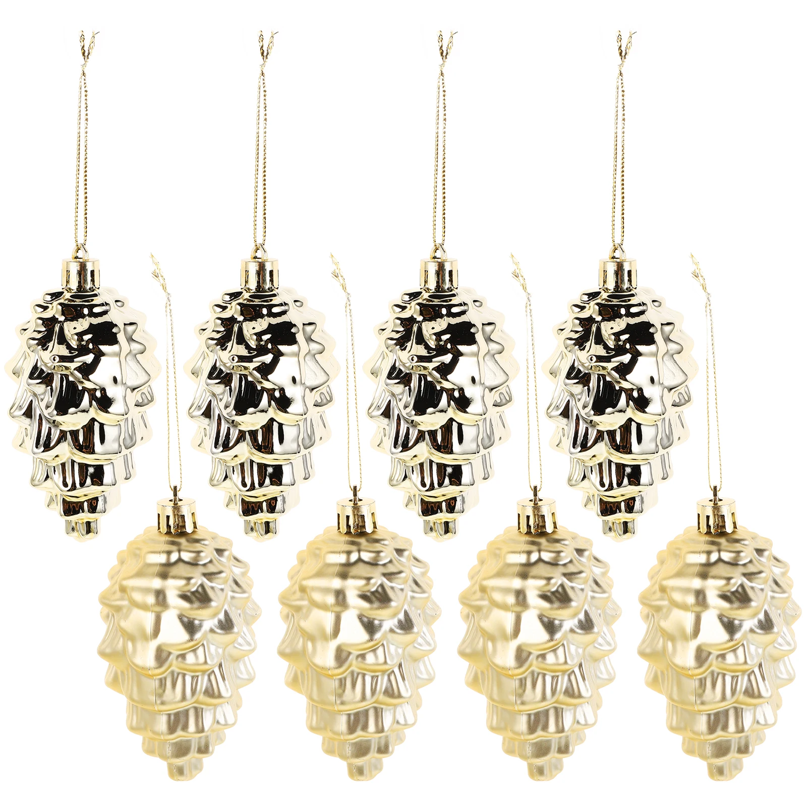 8pcs 9cm Christmas Tree Ornaments Plastic Pine Cones Decor Finish Holiday Decorations
8pcs 9cm Christmas Tree Ornaments Plastic Pine Cones Decor Finish Holiday Decorations