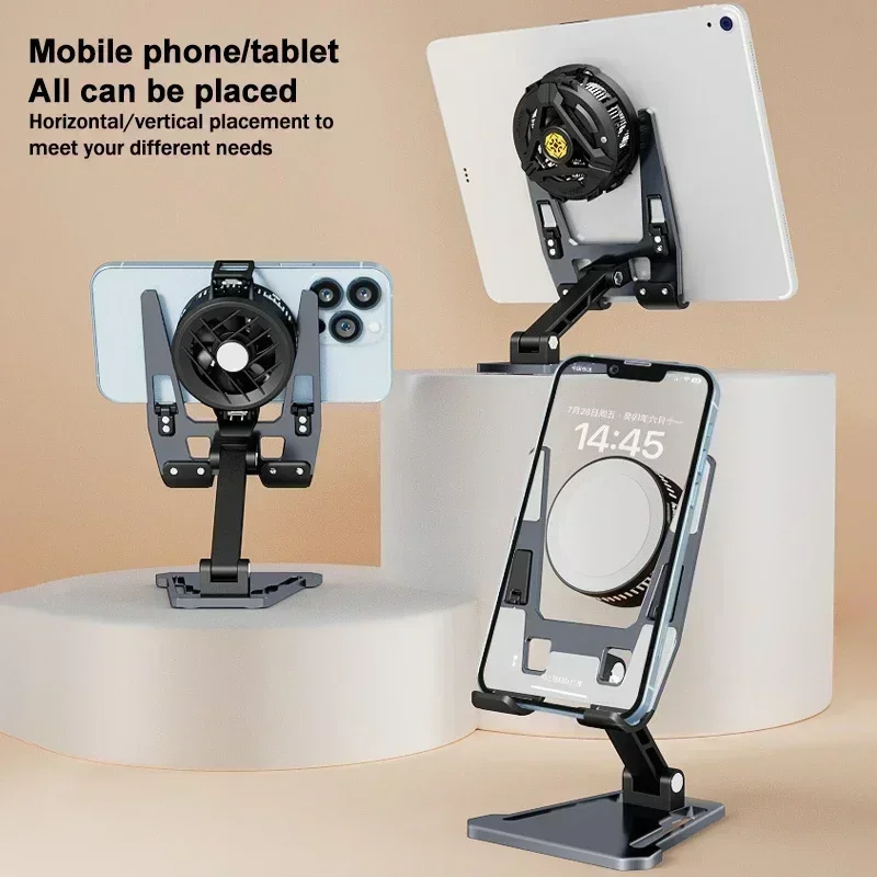 FZ01 Aluminum Alloy Foldable Adjustable Desktop Cooler Bracket for IPhone IOS Android Mobile Phone IPad Tablet Universal Holder
FZ01 Aluminum Alloy Foldable Adjustable Desktop Cooler Bracket for IPhone IOS Android Mobile Phone IPad Tablet Universal Holder