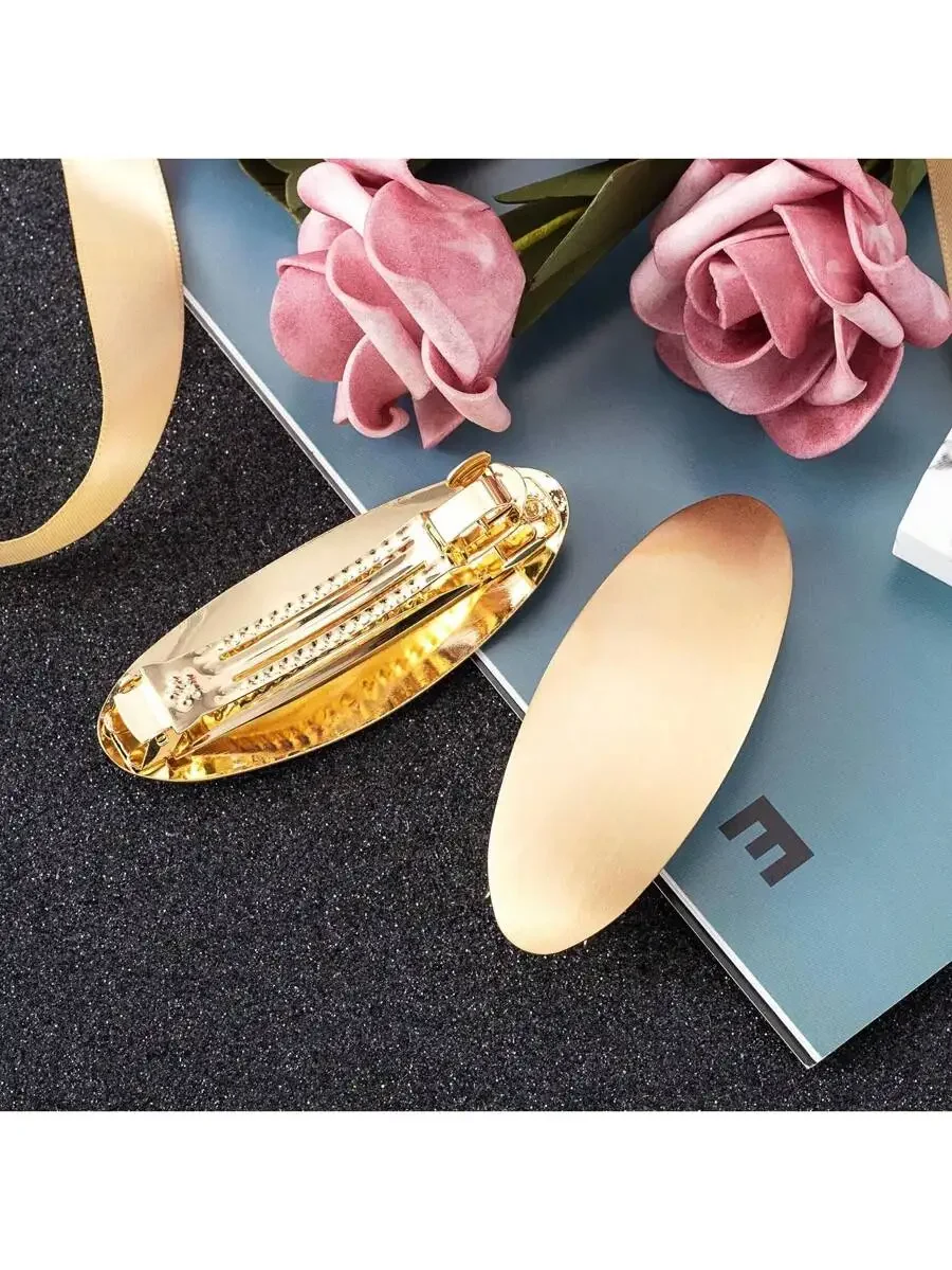 3 Inch Oval Metal Hair Barrette Vintage Style Hair Clip For Women Formal Wedding Prom Accessories
3 Inch Oval Metal Hair Barrette Vintage Style Hair Clip For Women Formal Wedding Prom Accessories