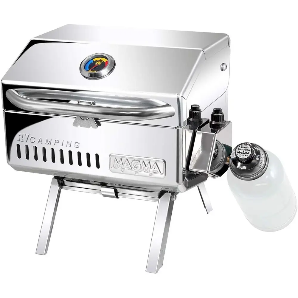 C10-601T Mesquite, Traveler Series Gas Grill, One Size, Stainless Steel
C10-601T Mesquite, Traveler Series Gas Grill, One Size, Stainless Steel