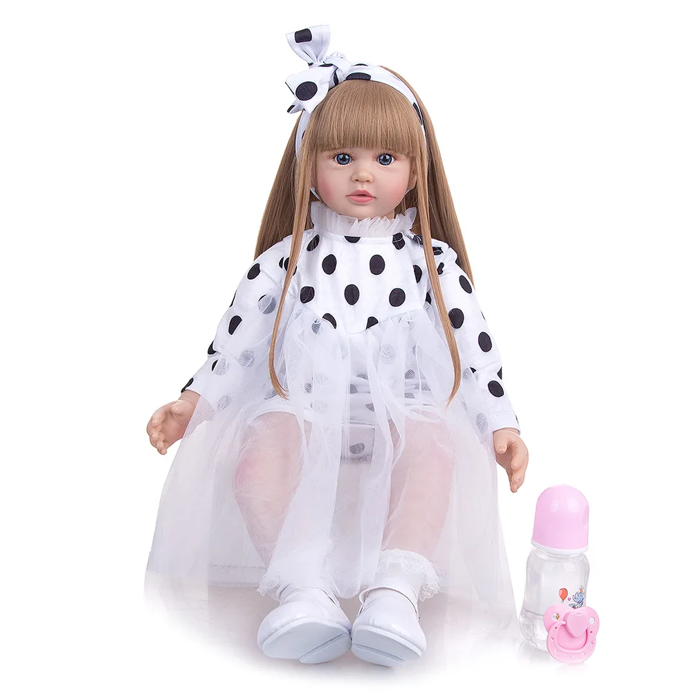 Baby Silicone Doll Toys For Girls Popular Toddler Bebe Realistic Lifelike Newborn Birthday Present Bonecas Children Xmas Gift
Baby Silicone Doll Toys For Girls Popular Toddler Bebe Realistic Lifelike Newborn Birthday Present Bonecas Children Xmas Gift