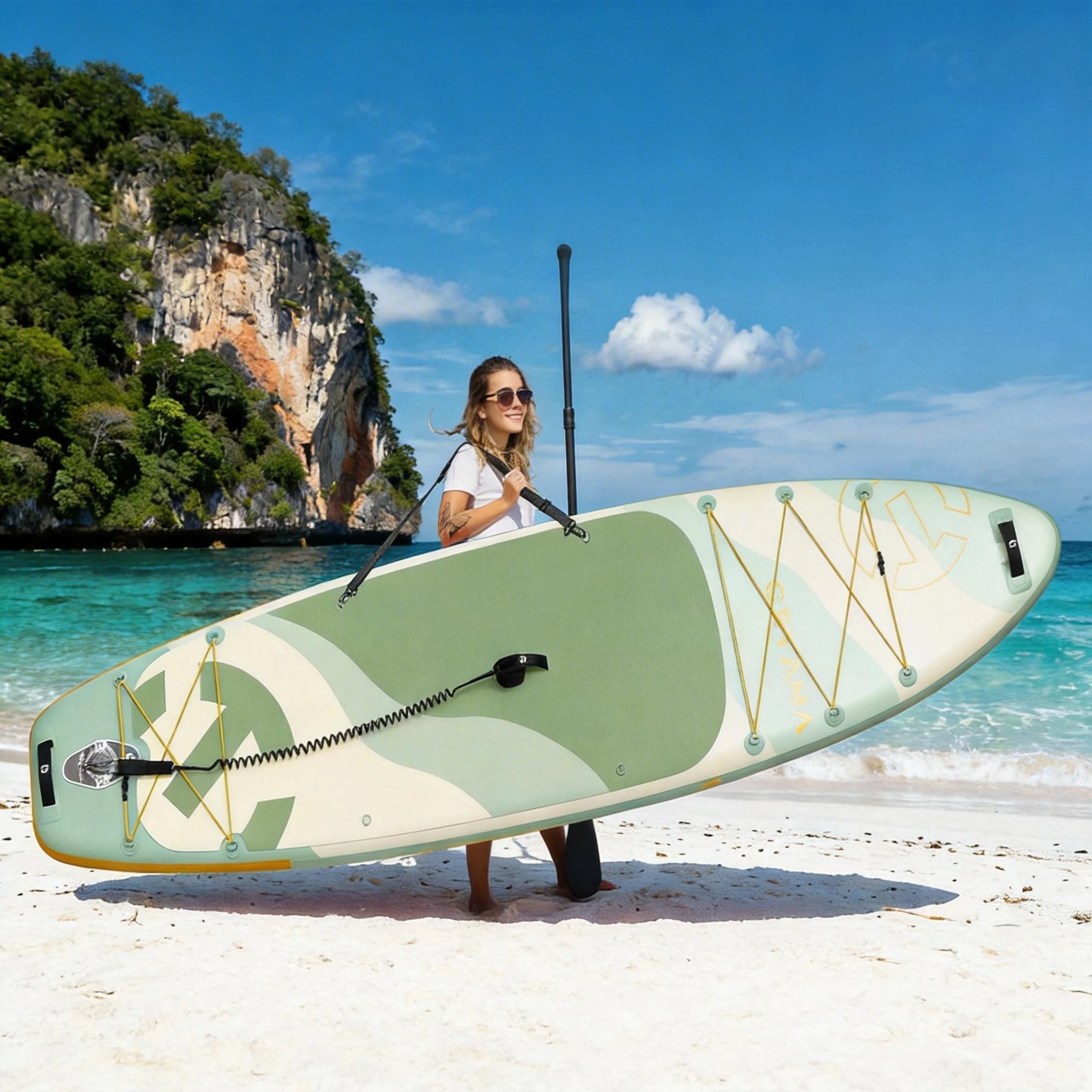 Izable Wholesale Stand Up Paddle Double Layer Tablas Inflatable Paddle
Izable Wholesale Stand Up Paddle Double Layer Tablas Inflatable Paddle