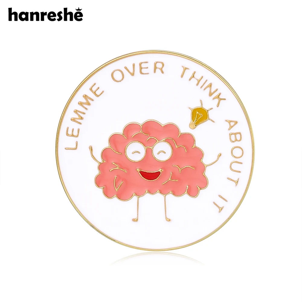 Hanreshe Thinking Brain Enamel Brooch Pin Funny Cartoon Backpack Lapel Bag Decoration Badge for Girls Boys Special Gift
Hanreshe Thinking Brain Enamel Brooch Pin Funny Cartoon Backpack Lapel Bag Decoration Badge for Girls Boys Special Gift