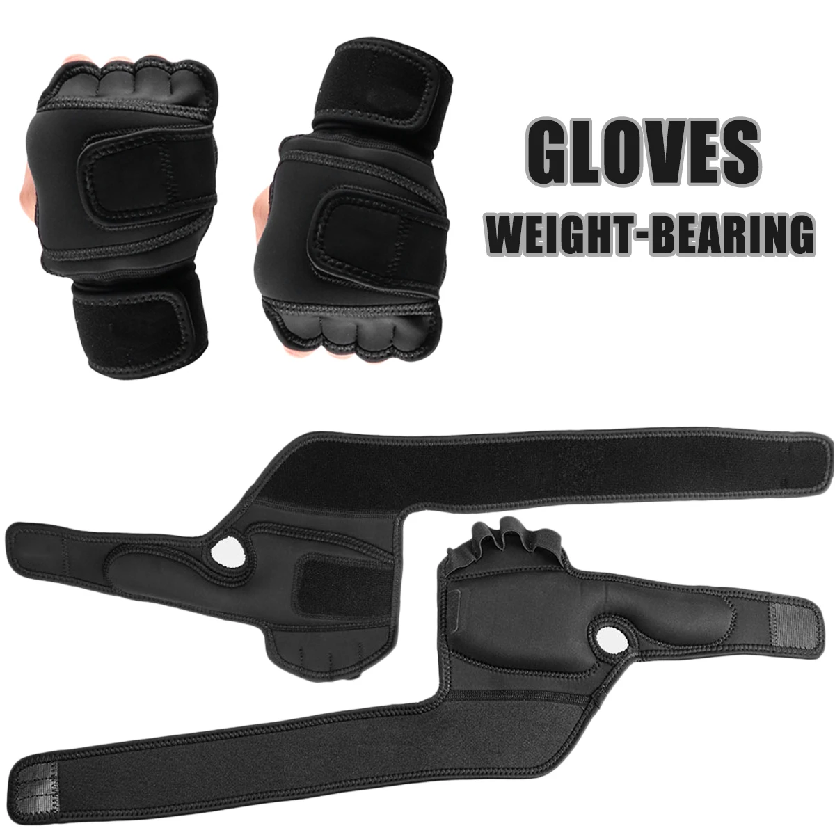 AQzxdc Weight Training Gloves Sandbags Boxing Fitness Training Weight Equipment 1/1.5 KG Running Weight Bearing Boxing Gloves
AQzxdc Weight Training Gloves Sandbags Boxing Fitness Training Weight Equipment 1/1.5 KG Running Weight Bearing Boxing Gloves