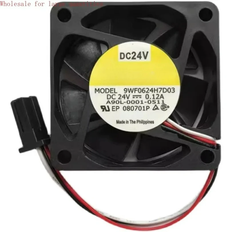 For Sanyo Denki 9WF0624H7/H4D03/D05/404 6015 DC24V FANUC Servo Drive Cooling Fan
For Sanyo Denki 9WF0624H7/H4D03/D05/404 6015 DC24V FANUC Servo Drive Cooling Fan