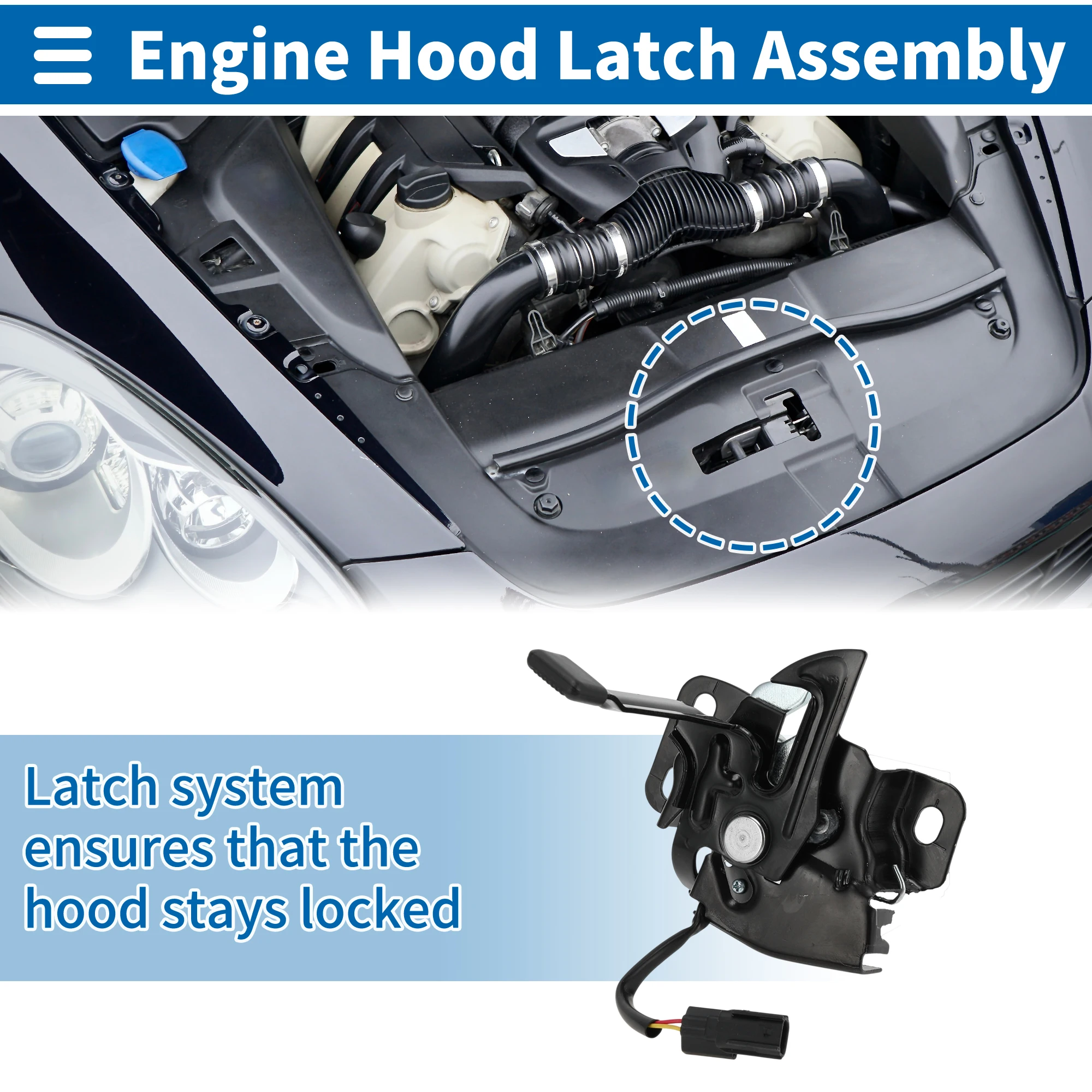 UXCELL Защелка капота в сборе для Honda Civic 2006-2011 (с системой сигнализации) Отпуск замка защелки капота двигателя No 74120SNAU01
UXCELL Защелка капота в сборе для Honda Civic 2006-2011 (с системой сигнализации) Отпуск замка защелки капота двигателя No 74120SNAU01