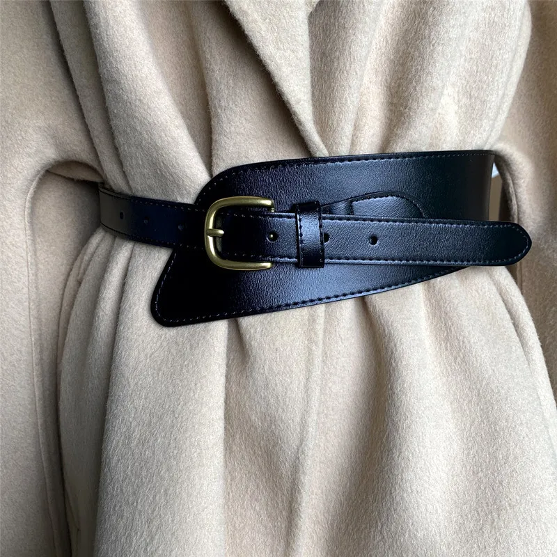 Wide Waistband for Women,Fashionable and Versatile Suit Waist Cinching Decorative Dress Sweater Cowhide Waist Seal Trendy Belts
Wide Waistband for Women,Fashionable and Versatile Suit Waist Cinching Decorative Dress Sweater Cowhide Waist Seal Trendy Belts