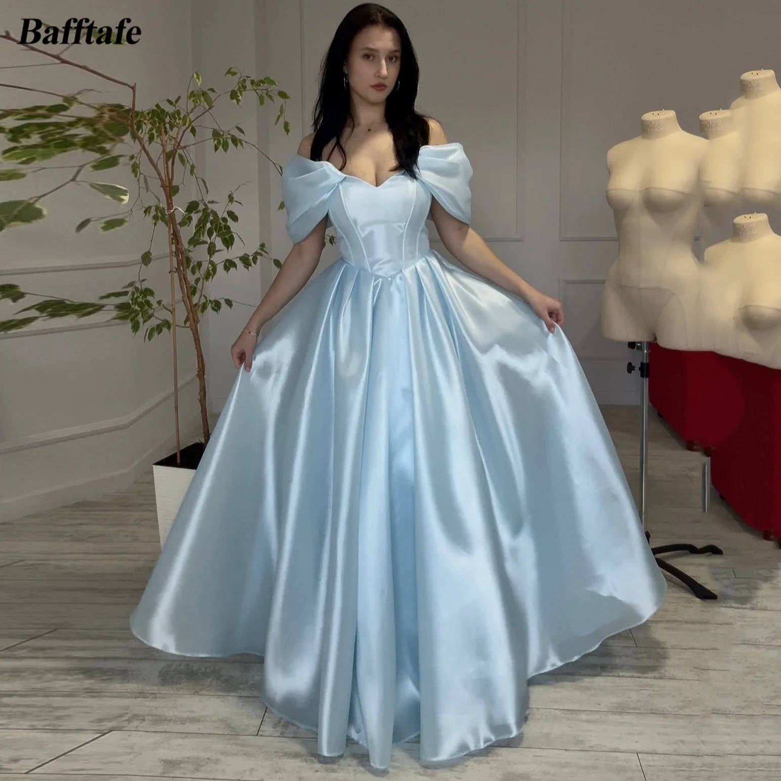 Bafftafe Shiny Light Blue Customized Evening Dresses Dropped Prom Dress Corset Back Women's Garden Party Formal Occasion Gowns
Bafftafe Shiny Light Blue Customized Evening Dresses Dropped Prom Dress Corset Back Women's Garden Party Formal Occasion Gowns