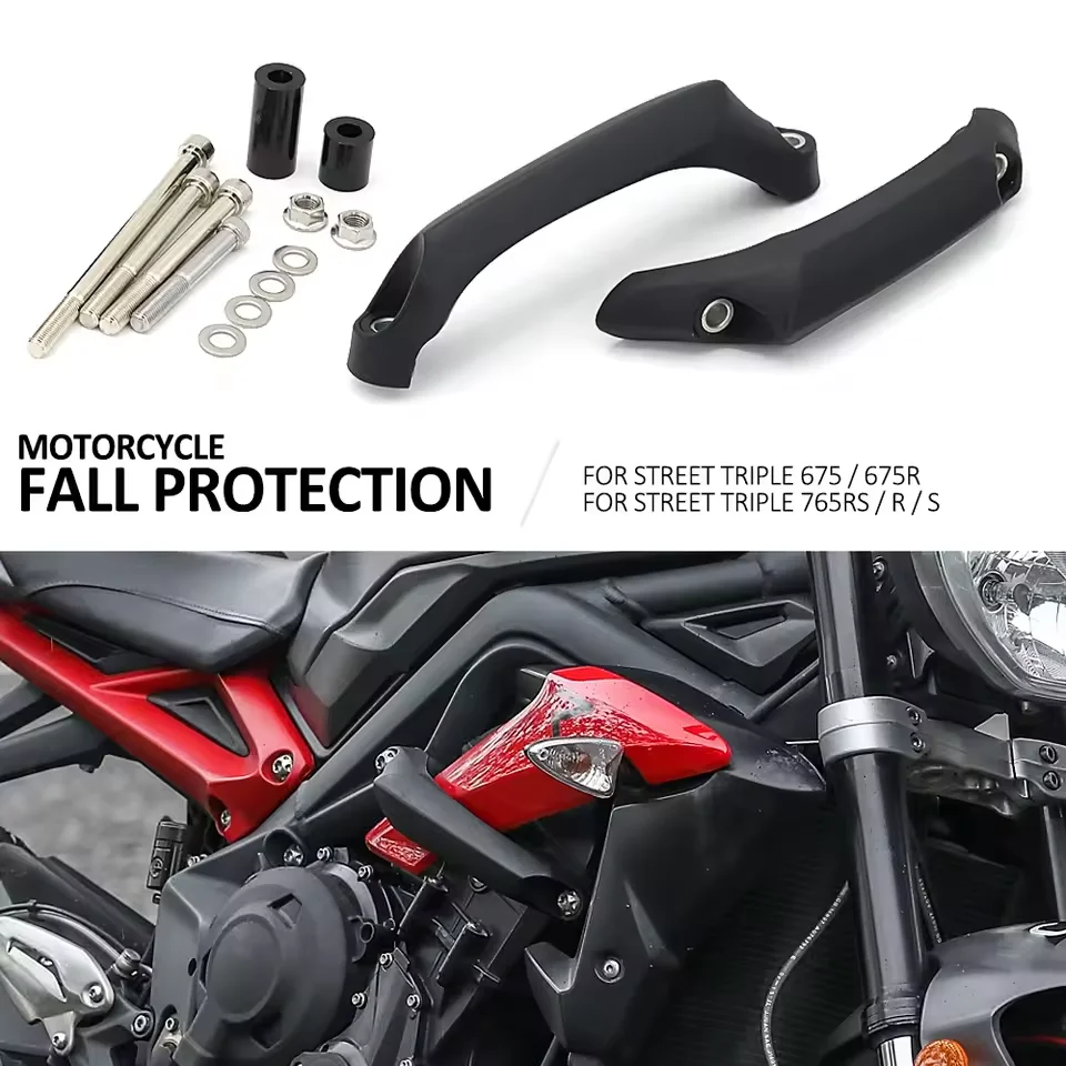 Motorcycle Accessories Frame Slider Crash Protector Falling Protection For Street Triple 675 675R 765 R S RS 765S 765R 765RS
Motorcycle Accessories Frame Slider Crash Protector Falling Protection For Street Triple 675 675R 765 R S RS 765S 765R 765RS