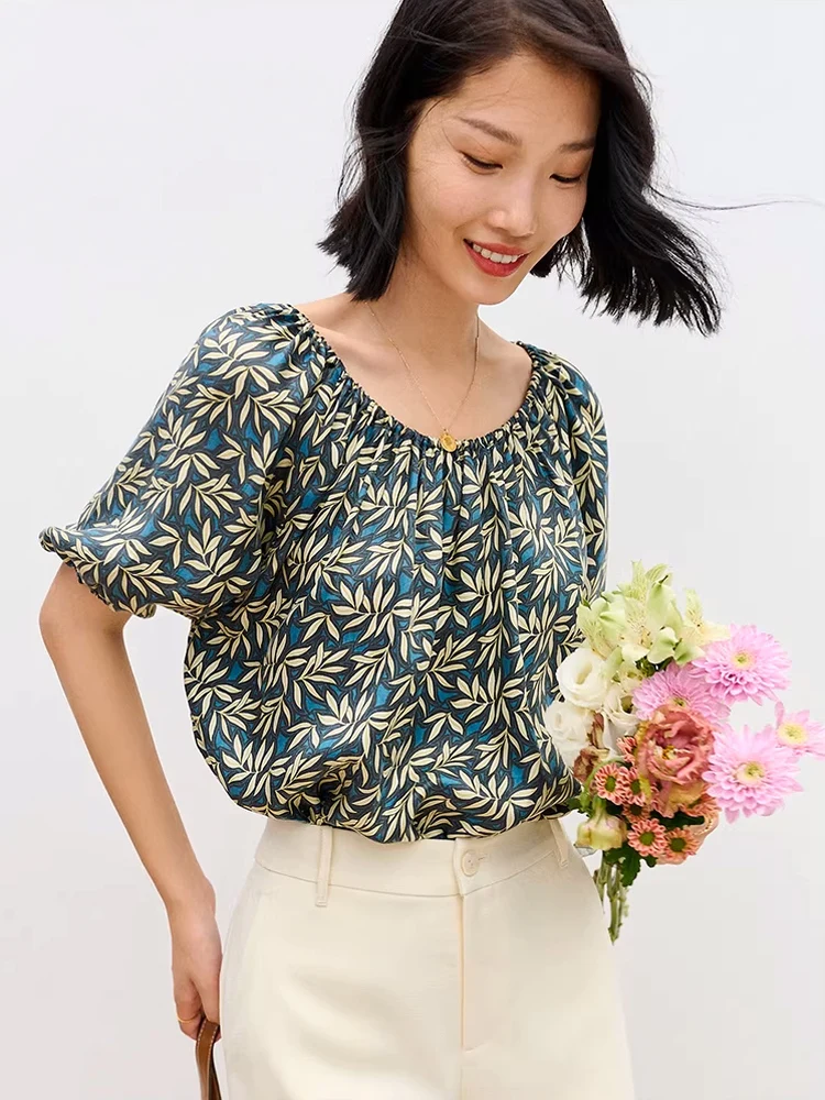 Женский топ с цветочным принтом из ацетата, с эластичным воротником-поло и рукавами-фонариками, удобный, для пляжа и повседневной носки
Женский топ с цветочным принтом из ацетата, с эластичным воротником-поло и рукавами-фонариками, удобный, для пляжа и повседневной носки