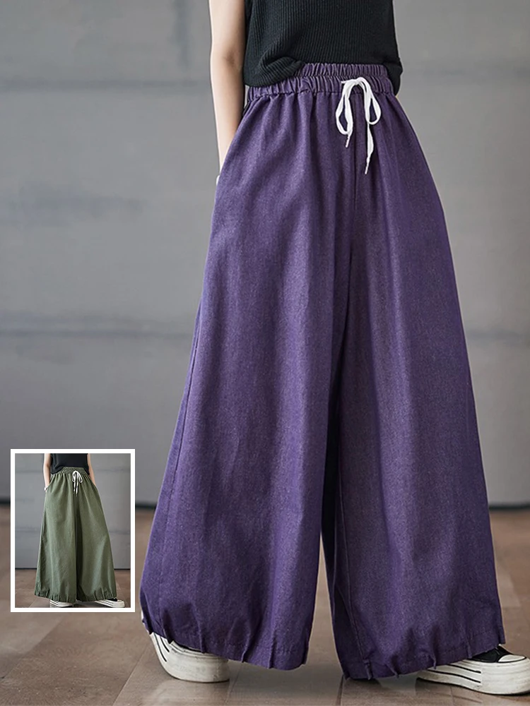 Summer Waed Thin Denim Pants High Waist Wide Leg Lantern Pants Casual Trousers for plus Size Women Pure Color Belted Jeans
Summer Waed Thin Denim Pants High Waist Wide Leg Lantern Pants Casual Trousers for plus Size Women Pure Color Belted Jeans