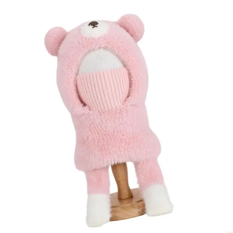 Cartoon Balaclava Hat Neck Gaiter Hat Stretchy Knitted Earflap Hat Outdoor Winter Gear Hat For Toddler Cold Weather 6XDA
Cartoon Balaclava Hat Neck Gaiter Hat Stretchy Knitted Earflap Hat Outdoor Winter Gear Hat For Toddler Cold Weather 6XDA