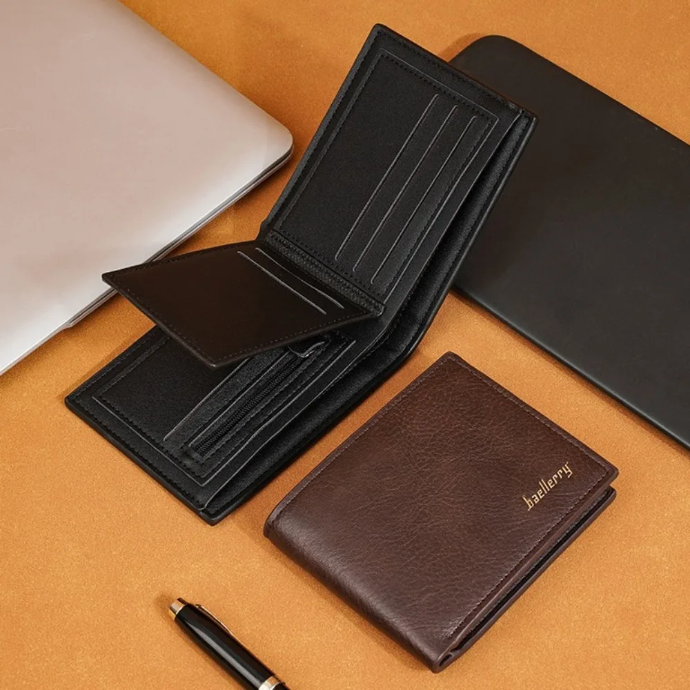 Anti Theft Korean Style Men Wallet Credit Card Case Pocket Purse PU Leather Coin Purse Short PU Leather Storage Bag Travel
Anti Theft Korean Style Men Wallet Credit Card Case Pocket Purse PU Leather Coin Purse Short PU Leather Storage Bag Travel