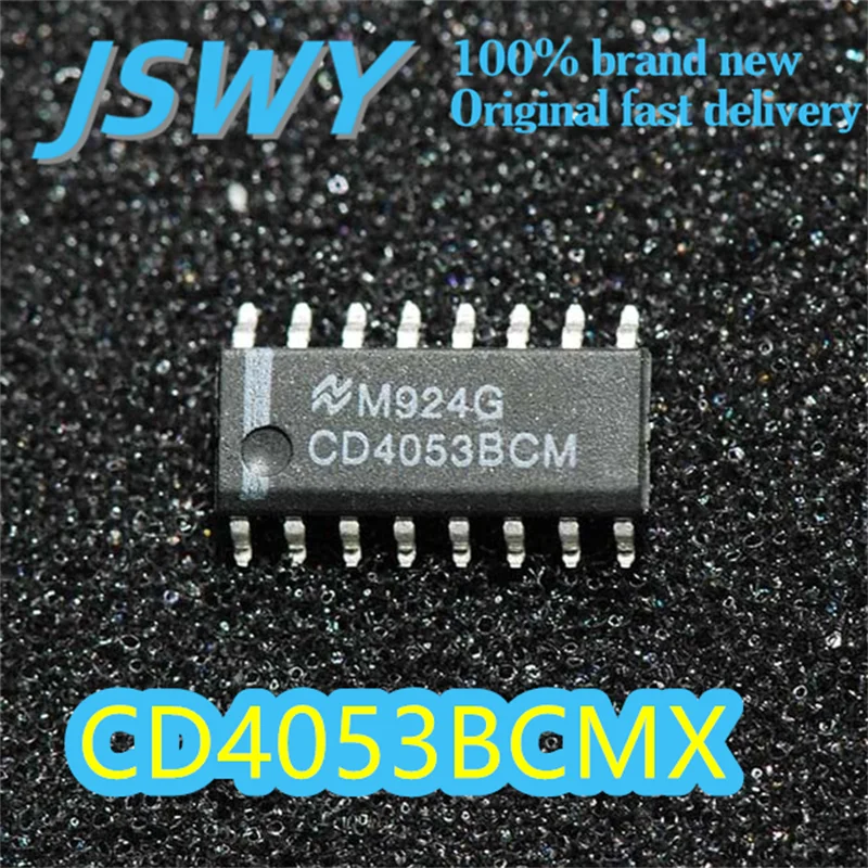 (5/50 pieces) CD4053BCMX CD4053 Original Analog Switch IC SMD SOIC-16 3-way 2:1 Multiplexer 15V Wide Voltage Electronics
(5/50 pieces) CD4053BCMX CD4053 Original Analog Switch IC SMD SOIC-16 3-way 2:1 Multiplexer 15V Wide Voltage Electronics