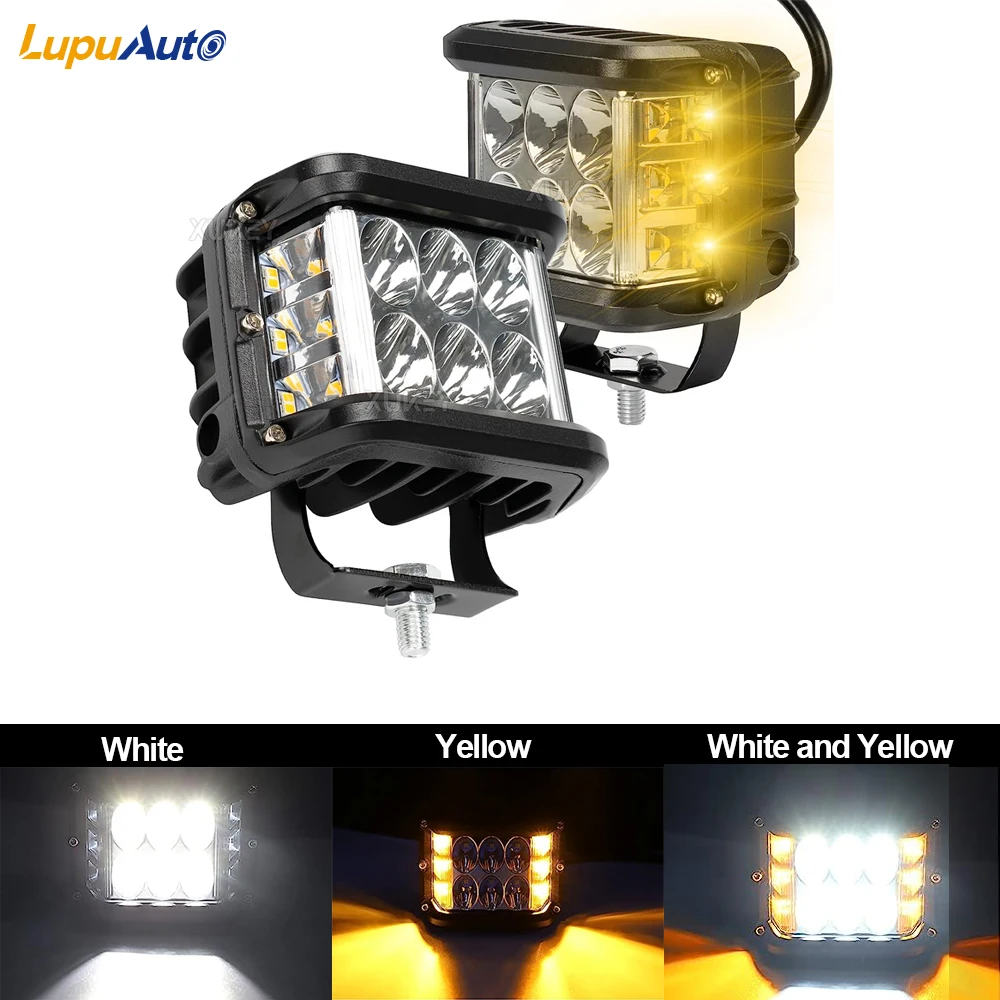LupuAuto 4"LED Work Light Dual Side Shooter Led Light Strobe Lamp Off Road Flashing Light 45W For Car Truck Pickup Boat SUV
LupuAuto 4"LED Work Light Dual Side Shooter Led Light Strobe Lamp Off Road Flashing Light 45W For Car Truck Pickup Boat SUV