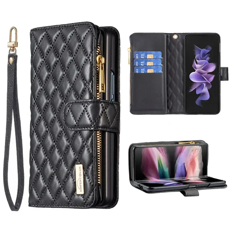 For Samsung Galaxy Z Fold 5 4 3 Case Luxury Diamond Zipper Magnetic Leather Wallet Card Slot Pocket Flip Holder Shockproof Cover
For Samsung Galaxy Z Fold 5 4 3 Case Luxury Diamond Zipper Magnetic Leather Wallet Card Slot Pocket Flip Holder Shockproof Cover