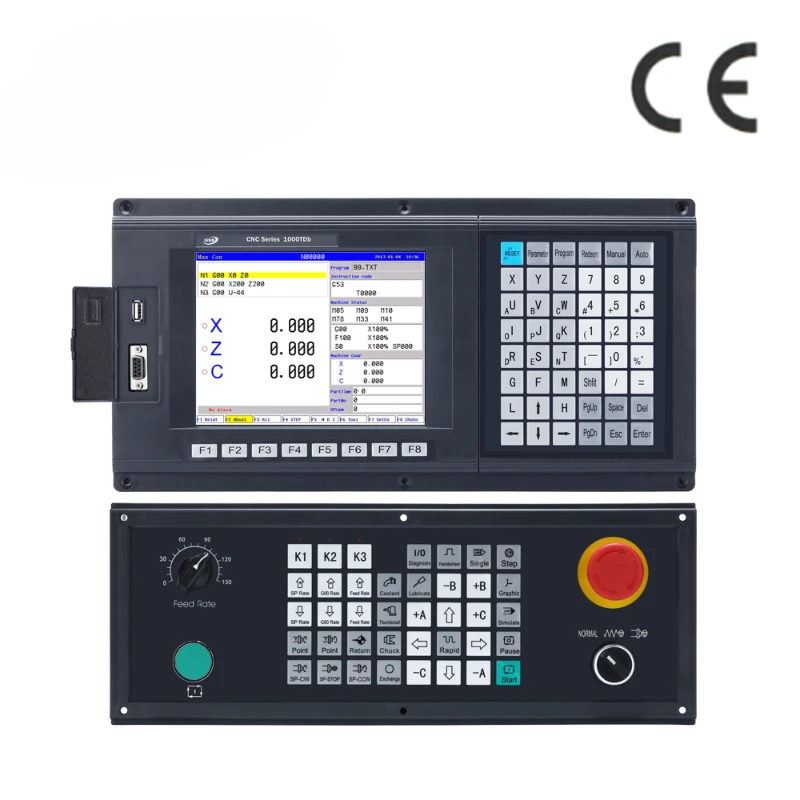 4-axis CNC milling controller with ATC + PLC as the fanuc CNC system CNC 4-axis controller
4-axis CNC milling controller with ATC + PLC as the fanuc CNC system CNC 4-axis controller