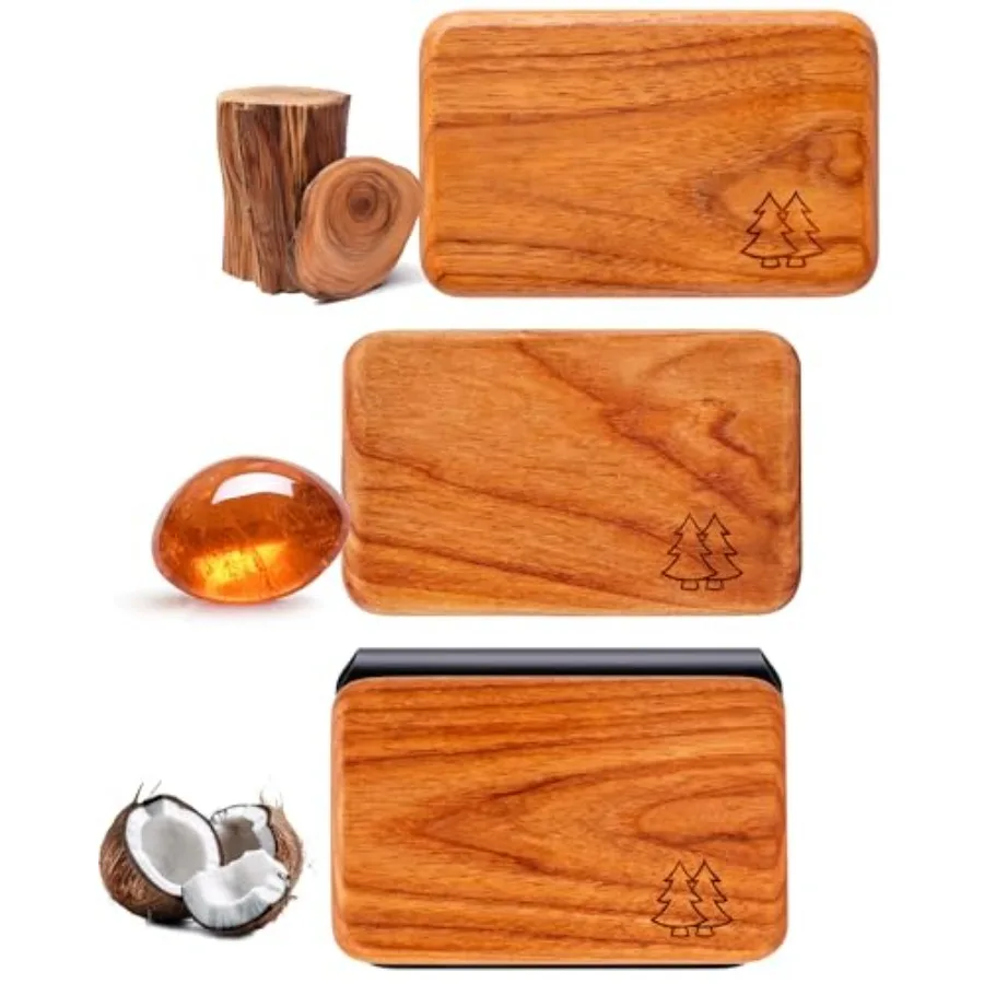 Natural Wooden Car Air Freshener, Long-lasting Odor Removal, 3 Refills with Multiple Scents
Natural Wooden Car Air Freshener, Long-lasting Odor Removal, 3 Refills with Multiple Scents
